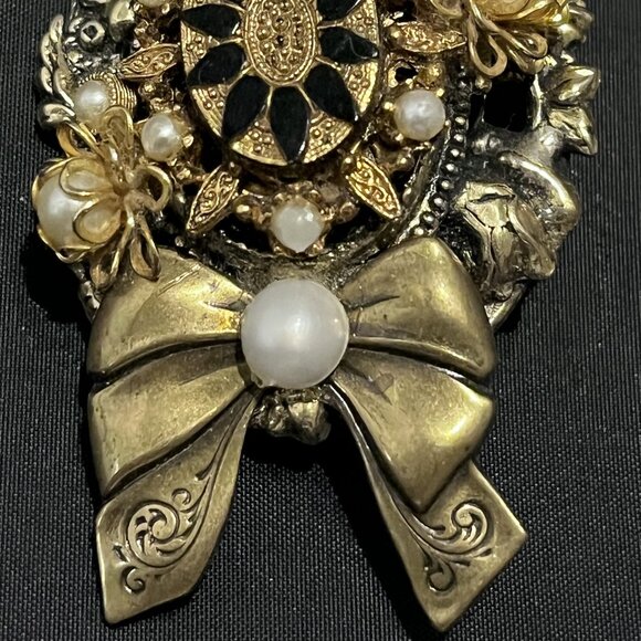 RARE Beautiful Lumo Brooch Pin - Picture 2 of 8